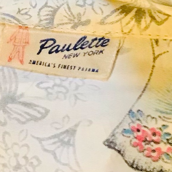 Vintage 40’s Fan Print Top - Picture 5 of 5